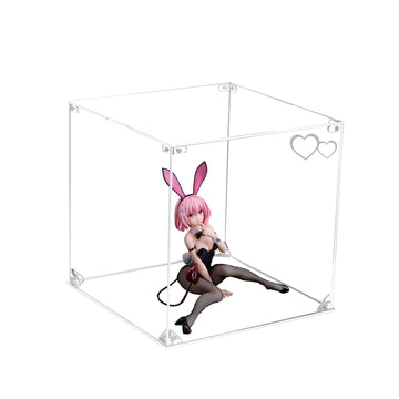 全透明亞加力膠展示盒(多款SIZE可選)acrylic display case 模型高達手辦美少女公仔hottoys玩具防塵收藏箱display box